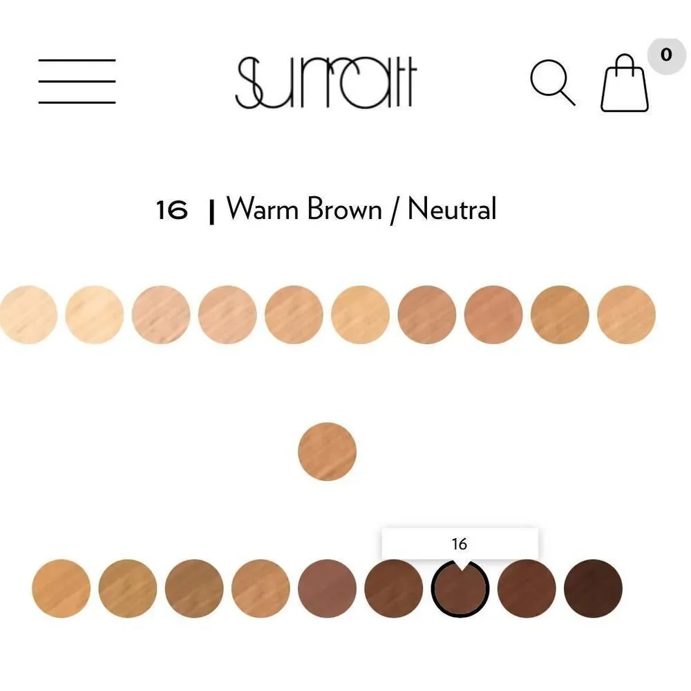 Surratt Beauty NIB Surreal Skin Foundation Wand REFILL in 16(Warm Brown/Neutral)